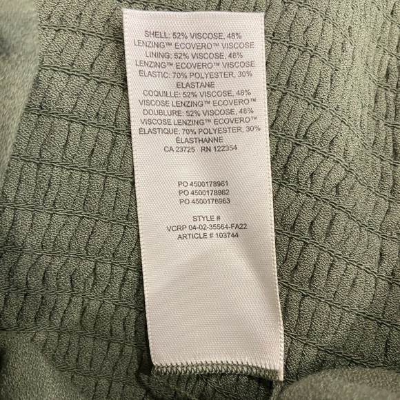 Wilfred - Novella Shortsleeve Blouse - Bitter Sage - Size XS - Picture 5 of 6